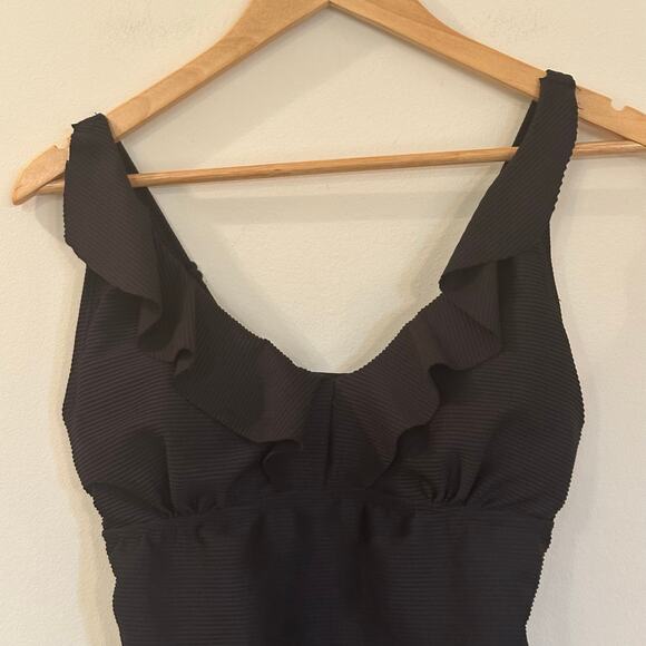 NipTuck Swim Black One Piece Bathing Suit sz 8 Nip Tuck Joanne - Picture 3 of 11